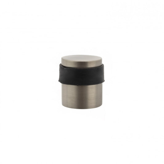 Atlantic UK Hardware Atlantic Cylinder Premium Solid Brass Floor Mounted Door Stop Matt Gun Metal ADSCPMBN