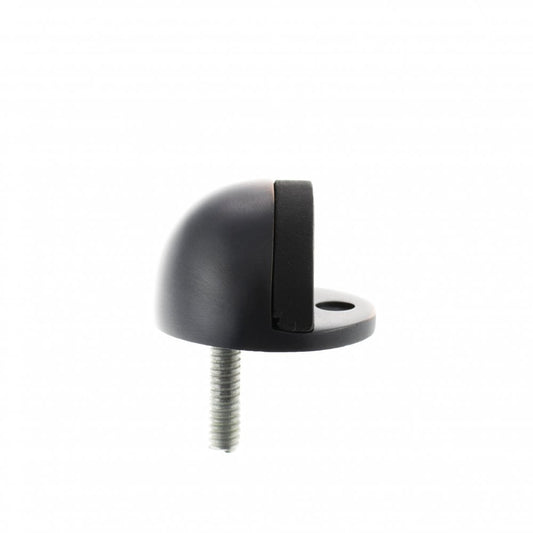 Atlantic UK Hardware Atlantic Half-Moon Premium Solid Brass Floor Mounted Door Stop Antique Copper ADSHMPAC