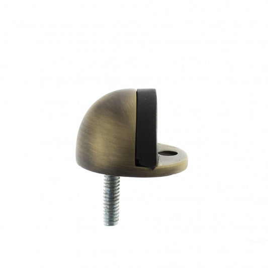 Atlantic UK Hardware Atlantic Half-Moon Premium Solid Brass Floor Mounted Door Stop Matt Antique Brass ADSHMPMAB