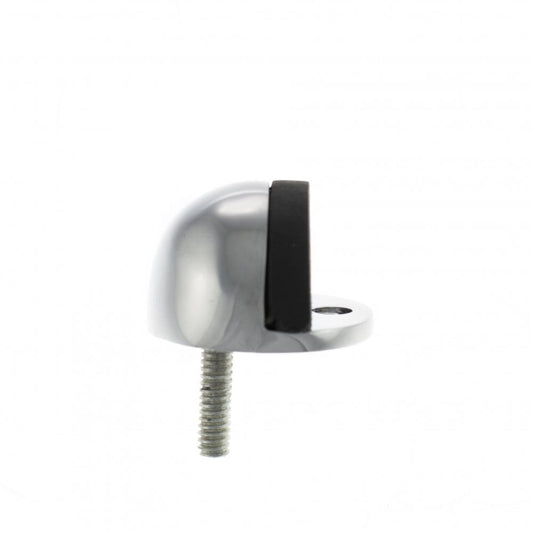 Atlantic UK Hardware Atlantic Half-Moon Premium Solid Brass Floor Mounted Door Stop Polished Chrome ADSHMPPC