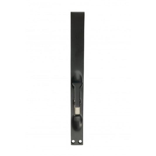 Atlantic UK Hardware Atlantic Lever Action Flush Bolt Stainless Steel 200mm x 19mm Matt Black AFB20019MB