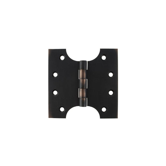 Atlantic UK Hardware Atlantic Solid Brass Parliament Hinges 4"x2"x4" Antique Copper APH424AC Pair