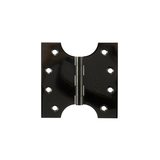 Atlantic UK Hardware Atlantic Solid Brass Parliament Hinges 4"x2"x4" Black Nickel APH424BN Pair