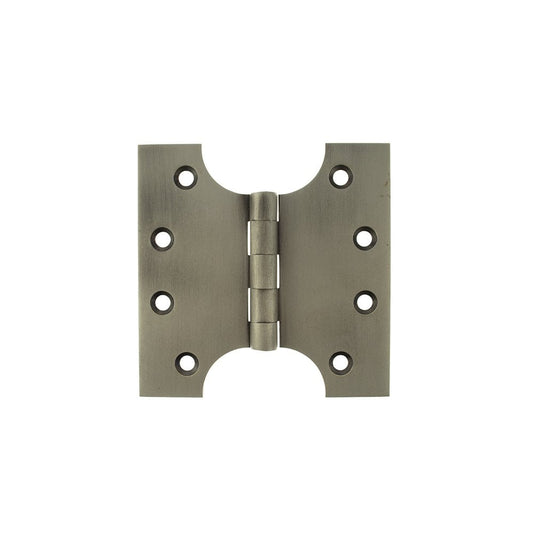 Atlantic UK Hardware Atlantic Solid Brass Parliament Hinges 4"x2"x4" Matt Gun Metal APH424MBN Pair