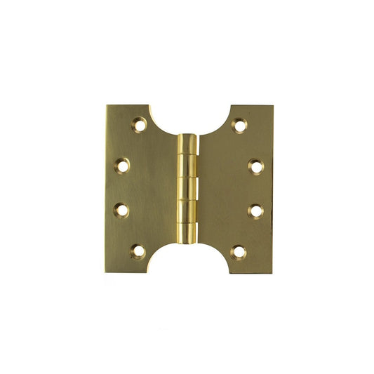 Atlantic UK Hardware Atlantic Solid Brass Parliament Hinges 4"x2"x4" Polished Brass APH424PB Pair