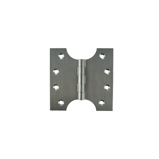 Atlantic UK Hardware Atlantic Solid Brass Parliament Hinges 4"x2"x4" Satin Nickel APH424SN Pair