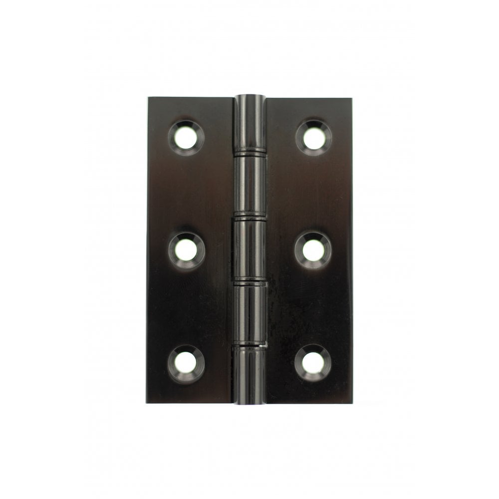 Atlantic UK Hardware Atlantic Washered Hinges 3"x2"x2.2mm Black Nickel AWH3222BN Pair