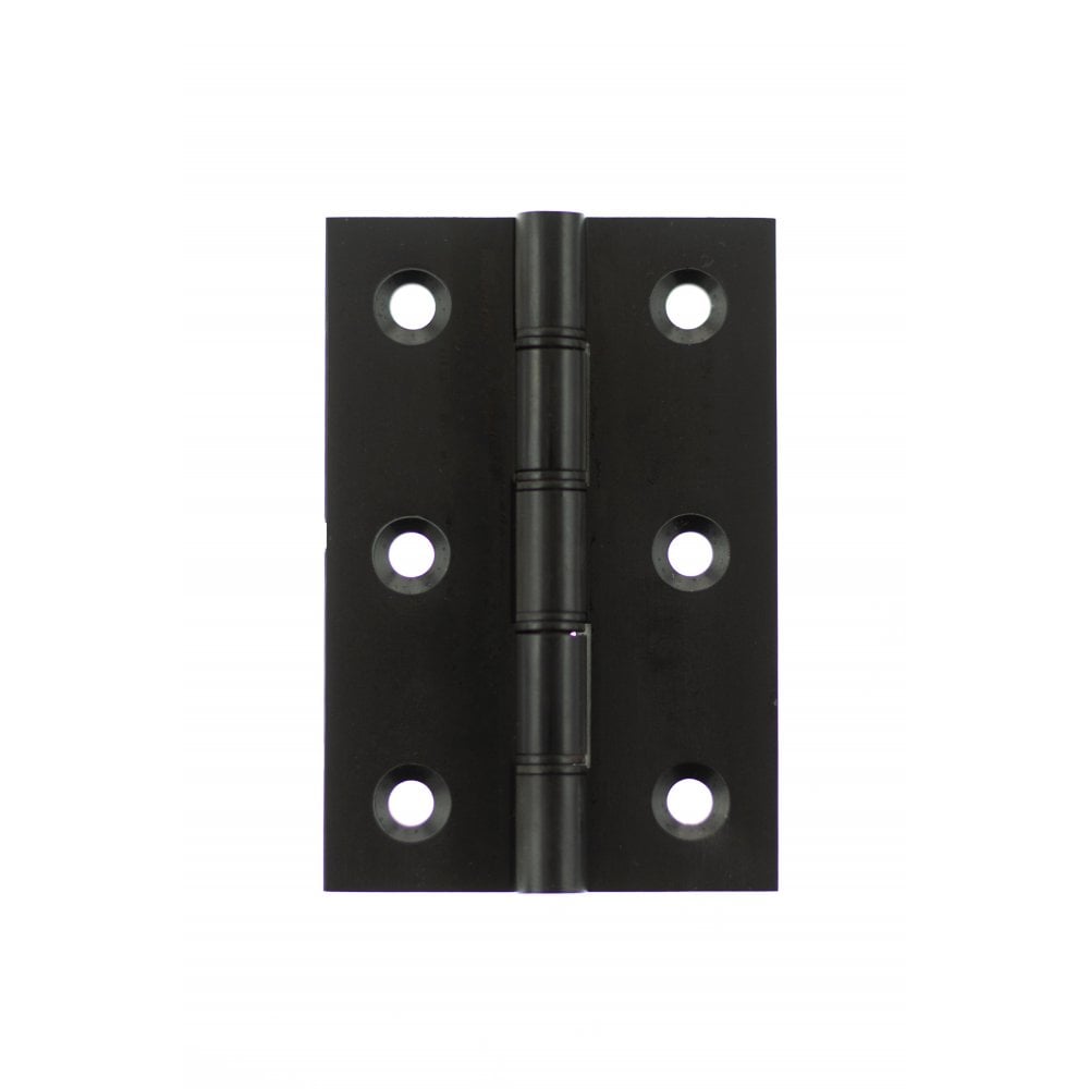 Atlantic UK Hardware Atlantic Washered Hinges 3"x2"x2.2mm Matt Black AWH3222MB Pair