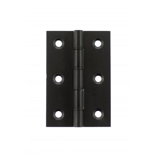 Atlantic UK Hardware Atlantic Washered Hinges 3"x2"x2.2mm Matt Black AWH3222MB Pair