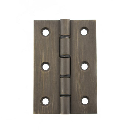 Atlantic UK Hardware Atlantic Washered Hinges 3"x2"x2.2mm Urban Bronze AWH3222UB Pair