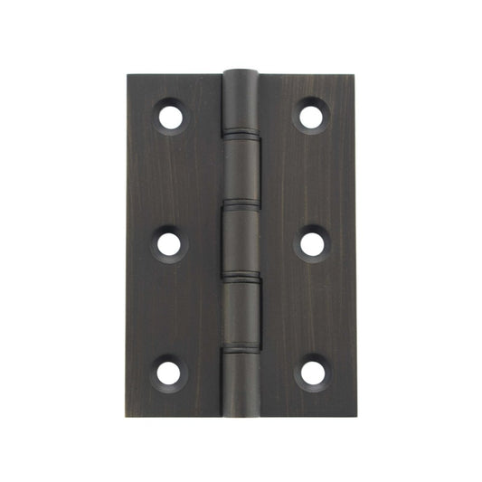 Atlantic UK Hardware Atlantic Washered Hinges 3"x2"x2.2mm Urban Dark Bronze AWH3222UDB Pair