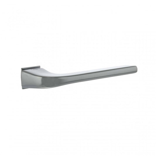 Atlantic UK Hardware Bright Polished Chrome Tupai Rapido 5S Line Canha Lever Door Handle on Concealed Square Rose T4007C