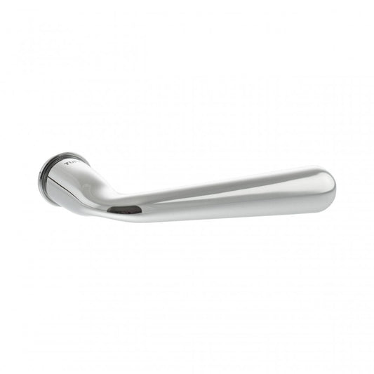 Atlantic UK Hardware Bright Polished Chrome Tupai Rapido CurvaLine Adra Lever Door Handle on Concealed Round Rose T293CR