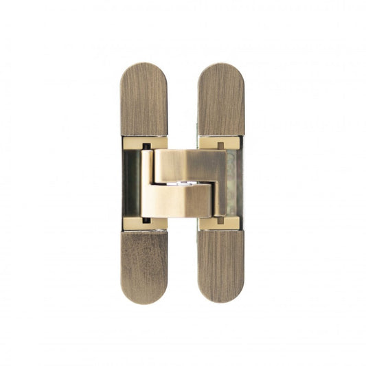 Atlantic UK Hardware Eclipse Fire Rated Adjustable Concealed Hinge Matt Antique Brass AGBH32MAB (SINGLE)