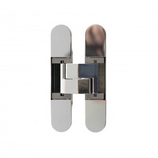 Atlantic UK Hardware Eclipse Fire Rated Adjustable Concealed Hinge Polished Nickel AGBH32PN (SINGLE)
