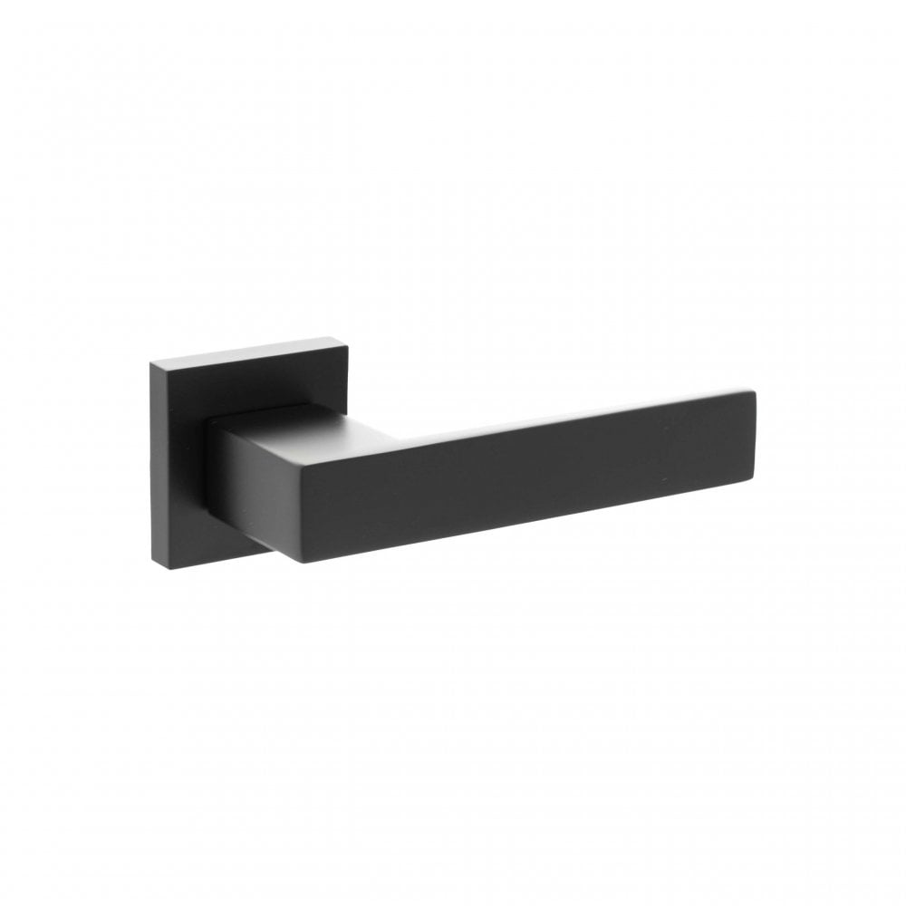 Atlantic UK Hardware Matt Black Handle Only Senza Pari Panetti on Square Rose SP217MB