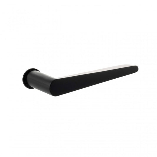 Atlantic UK Hardware Pearl Black Tupai Rapido 5S Line Torrao Lever Door Handle on Concealed Round Rose T1967CRMB