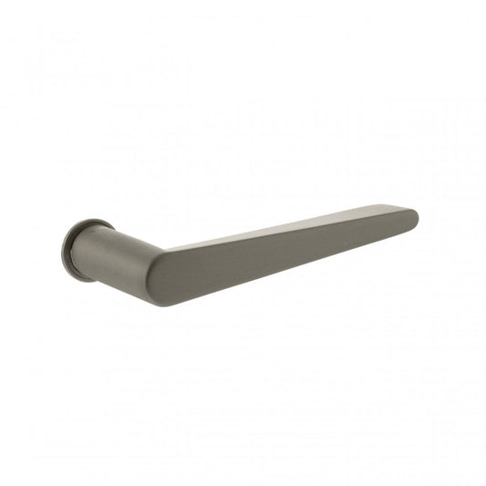 Atlantic UK Hardware Pearl Nickel Tupai Rapido 5S Line Torrao Lever Door Handle on Concealed Round Rose T1967CRPL