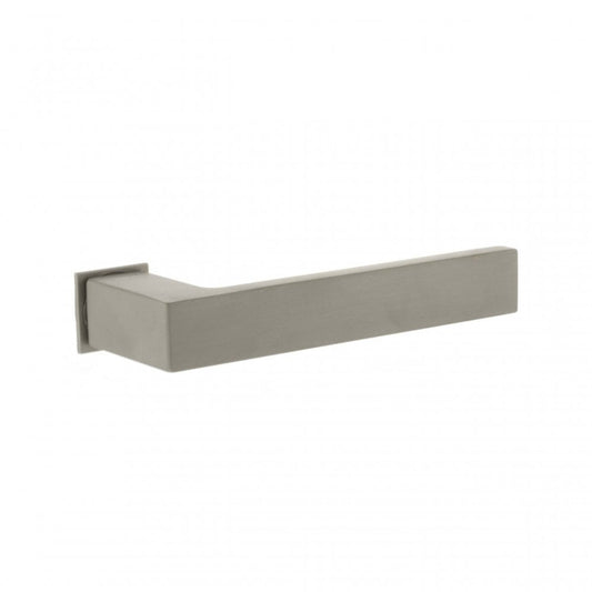 Atlantic UK Hardware Pearl Nickel Tupai Rapido RetaLine Rillo Lever Door Handle on Concealed Square Rose T2275CSPL