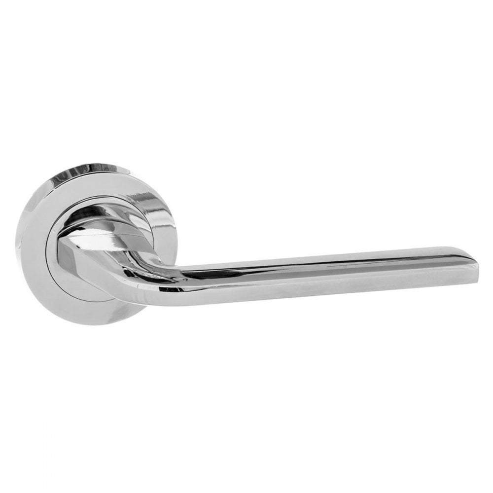 Atlantic UK Hardware Polished Chrome Eco Surf Aluminium Lever on Round Rose ECO60PC