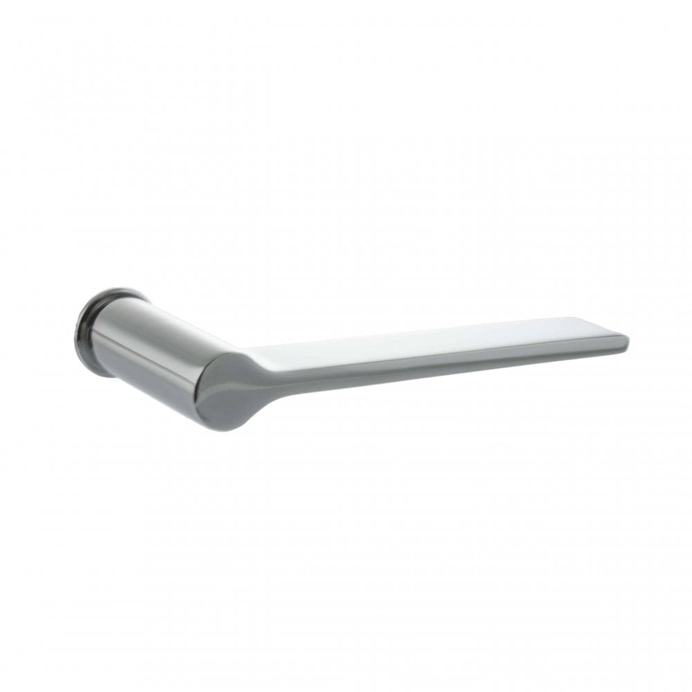 Atlantic UK Hardware Polished Chrome Millhouse Brass Brindley Lever Door Handle on Concealed Round Rose MHCR300PC