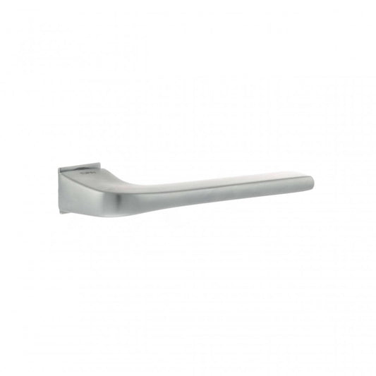 Atlantic UK Hardware Satin Chrome Tupai Rapido 5S Line Canha Lever Door Handle on Concealed Square Rose T4007CSSC