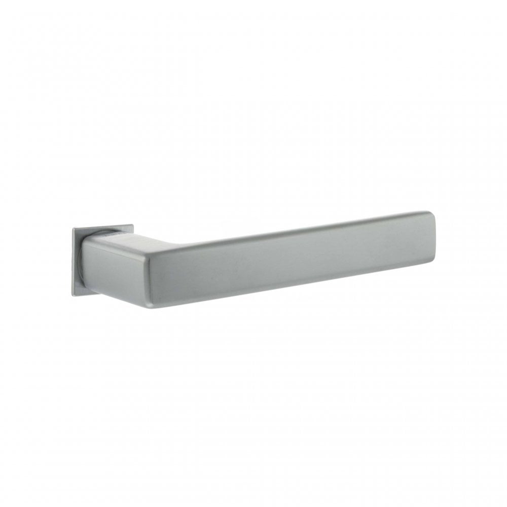 Atlantic UK Hardware Satin Chrome Tupai Rapido 5S Line Portel Lever Door Handle on Concealed Square Rose T3095CSSC
