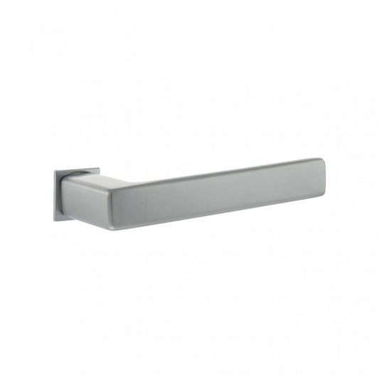 Atlantic UK Hardware Satin Chrome Tupai Rapido 5S Line Portel Lever Door Handle on Concealed Square Rose T3095CSSC