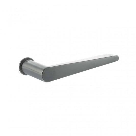Atlantic UK Hardware Satin Chrome Tupai Rapido 5S Line Torrao Lever Door Handle on Concealed Round Rose T1967CRSC