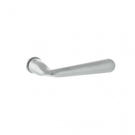 Atlantic UK Hardware Satin Chrome Tupai Rapido CurvaLine Adra Lever Door Handle on Concealed Round Rose T293CRSC