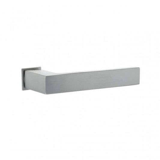 Atlantic UK Hardware Satin Chrome Tupai Rapido RetaLine Rillo Lever Door Handle on Concealed Square Rose T2275CSSC