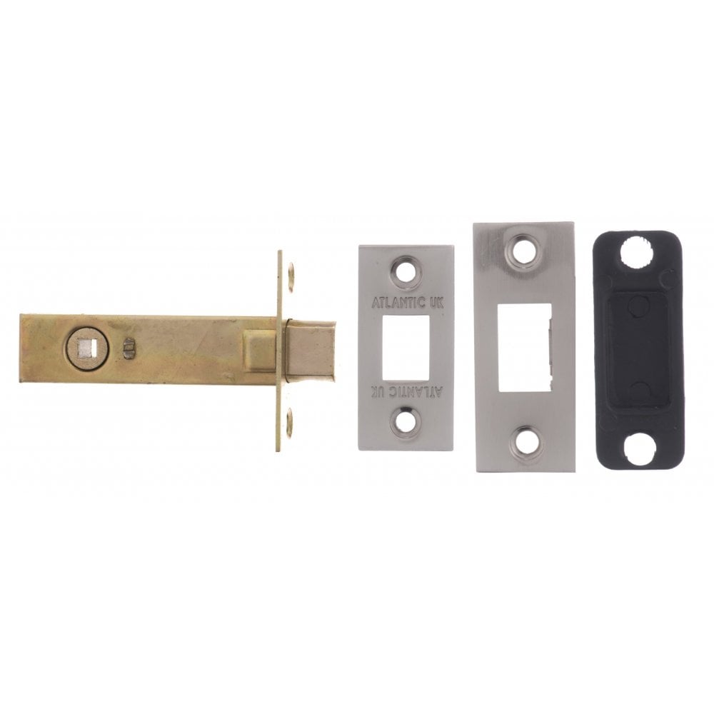 Atlantic UK Hardware Satin Nickel 4" Tubular Deadbolt ADB4SN