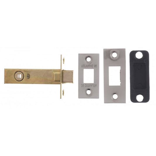 Atlantic UK Hardware Satin Nickel 4" Tubular Deadbolt ADB4SN