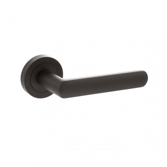 Atlantic UK Hardware Status Urban Dark Bronze Carolina Lever Door Handle on Round Rose S42RUDB