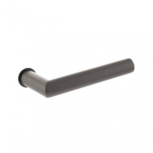 Atlantic UK Hardware Titanium Tupai Exclusivo 5S Line Covela Lever Door Handle on Concealed Round Rose XT4002CRTT