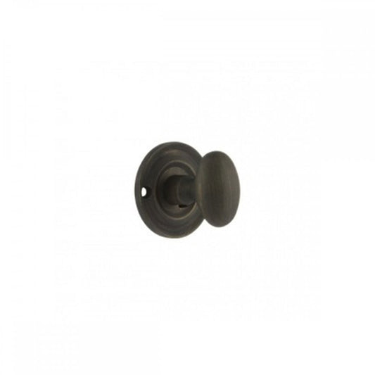 Atlantic UK Hardware Urban Bronze Old English Oval WC Turn & Release OEOWCUB