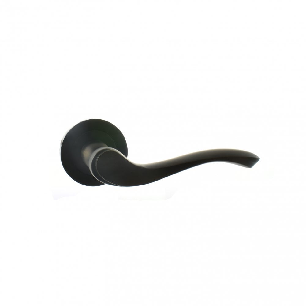 Atlantic UK Hardware Urban Dark Bronze Old English Warwick Lever on Round Rose OE178UDB