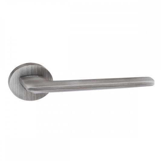 Atlantic UK Hardware Urban Graphite Forme Boston Designer Lever on Minimal Round Rose FMR422UG