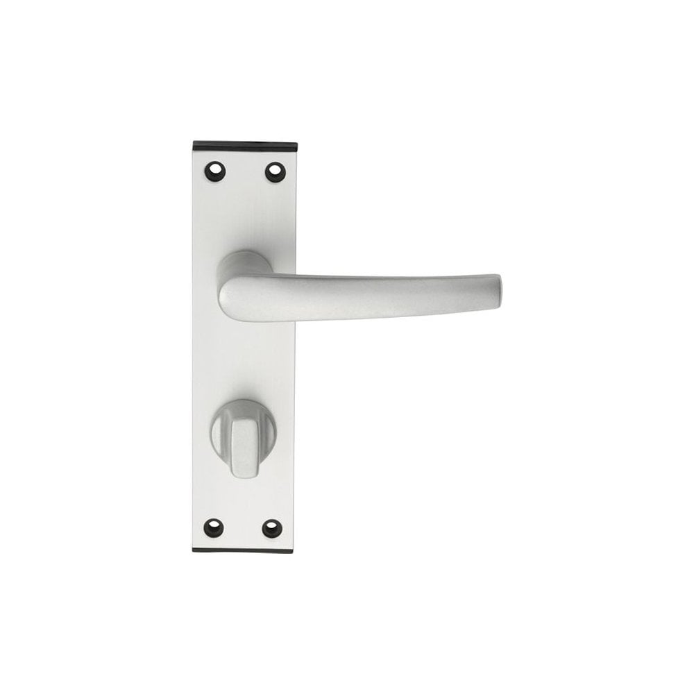 Carlisle Brass Aluminium MIAL Bathroom Boxed 150mmx38mm Lever on backplate SAA60WC