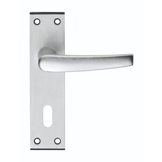 Carlisle Brass Aluminium MIAL Lock Standard Blister Pack 150x38mm Lever on backplate SAA60/BP