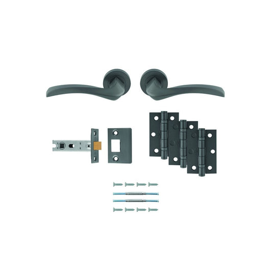 Carlisle Brass Anthracite Sines Ultimate Door Pack UDP008ANT/INTB