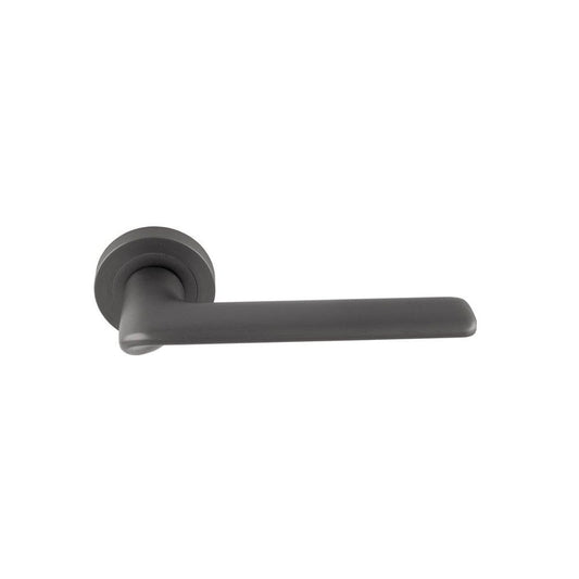Carlisle Brass Anthracite Vortex lever on rose Handle VX5ANT