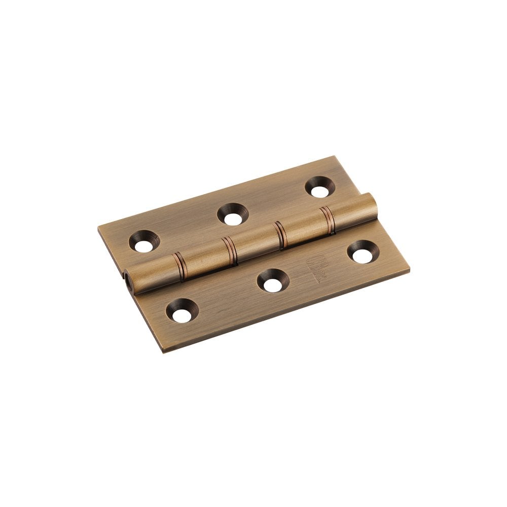 Carlisle Brass Antique Brass Double Phosphor Bronze Washered Butt Hinge 76mmx50mmx2.5mm HDPBW21AB