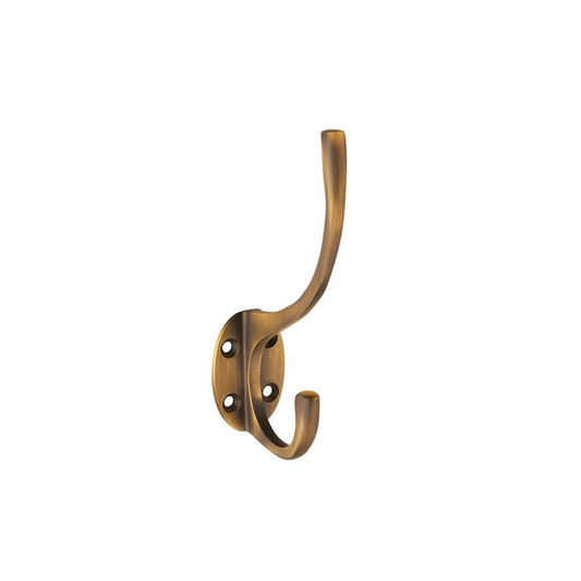 Carlisle Brass Antique Brass Hat And Coat Hook AA25AB