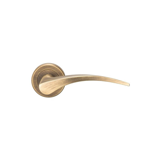 Carlisle Brass Antique Brass Olivier Lever On Rose ZIN3112AB