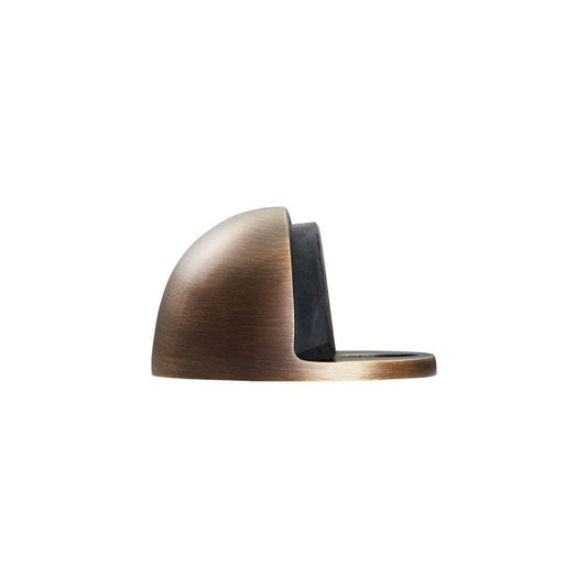 Carlisle Brass Antique Brass Oval Floor Mounted Door Stop AA20AB