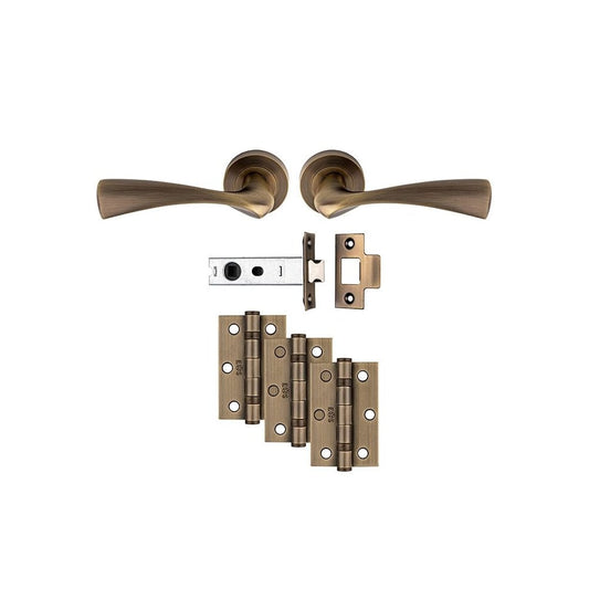 Carlisle Brass Antique Brass Sintra Ultimate Door Pack UDP007AB/INTB