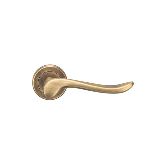Carlisle Brass Antique Brass Verdun Lever On Rose ZIN3130AB
