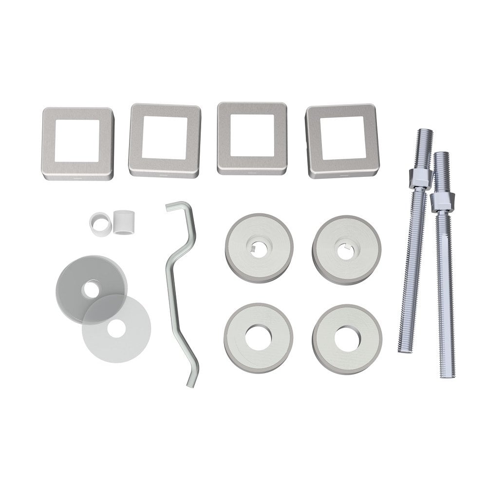 Carlisle Brass Back To Back Fixing Pack - Square BBF1019SSS/SQ