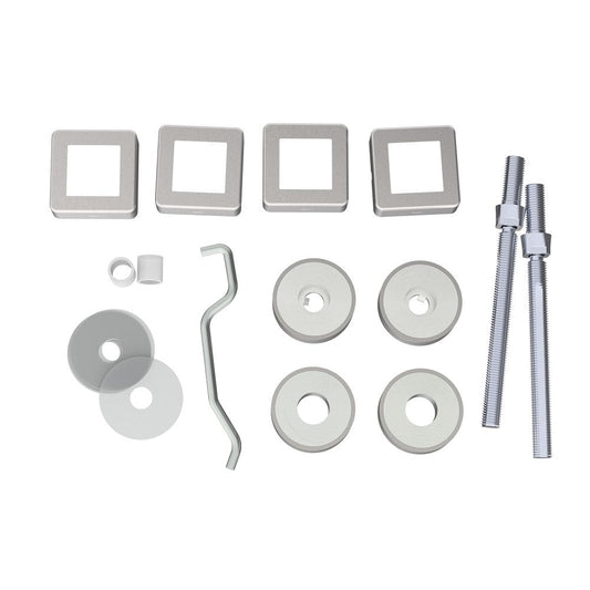 Carlisle Brass Back To Back Fixing Pack - Square BBF1019SSS/SQ